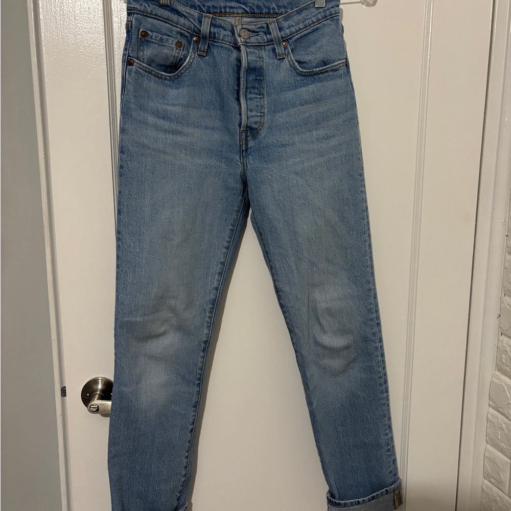 Levi's Light Blue Men's Straight Jeans